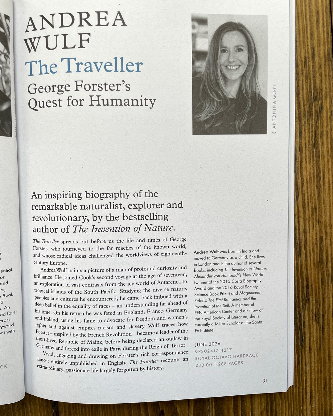 ‘The Traveller’ … new book